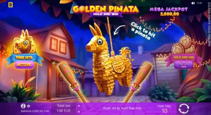 Golden Pinata Hold and Win - 24